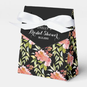Ballotins Lush Floral Greenery Fête de Mariage Noir