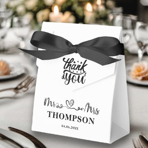 Ballotins M. et Mme Elegant Simple   Noir et blanc