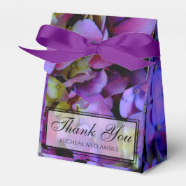 Ballotins Magenta Purple bleu jaune Hydrangeas fleurs