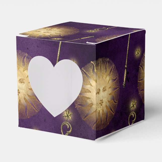 Ballotins Magicien Violet et Or (Verso)