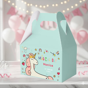 Ballotins Magique jour mignon dessin animé licorn anniversai