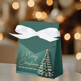 Ballotins Magnifique Green Joyeux Noël Arbre Personnalisé fê