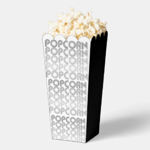 Ballotins maïs soufflé noir et blanc