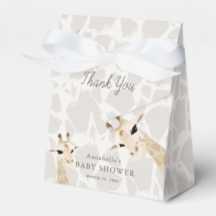 Ballotins Maman & Baby Giraffe Baby shower d'aquarelle Greig