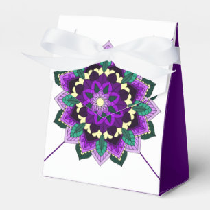 Ballotins Mandala Motif 02 en Ballotin violet