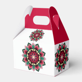Ballotins Mandala Motif 02 en rose profond