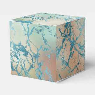 Ballotins Marbre de luxe   Belle veine Turquoise jaune et co
