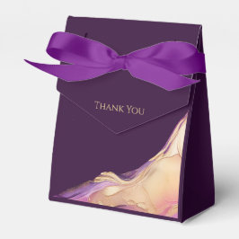 Ballotins Mariage Abstrait moderne violet or