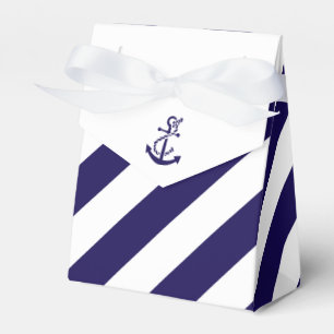 Ballotins Mariage Ancre bleu marine