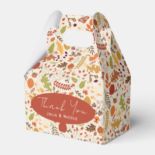 Ballotins Mariage Bohème Floral Rustique Automne
