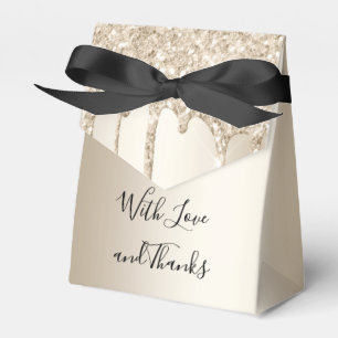 Ballotins Mariage Champagne Paillettes Gouttes Paillettes