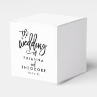 Mariage chic avec lettrage à la main
