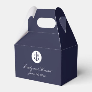 Ballotins Mariage d'Ancres de la marine nautique Monogram Ba