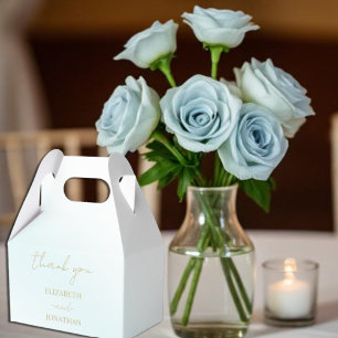 Ballotins Mariage d'aquarelle bleu