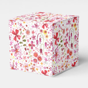 Ballotins Mariage d'aquarelle de fleurs sauvages