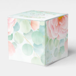 Ballotins Mariage d'aquarelle Eucalyptus Peony