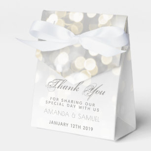 Ballotins Mariage d'argent et d'or