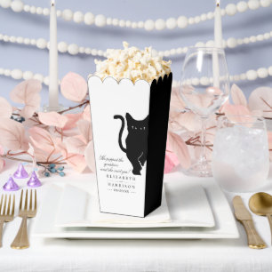 Ballotins Mariage de chat noir Whimsical moderne