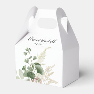 Ballotins Mariage de feuillage vert Floral d'été