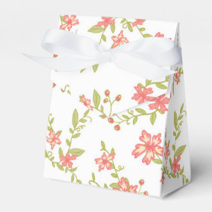 Ballotins Mariage de fleurs roses romantiques