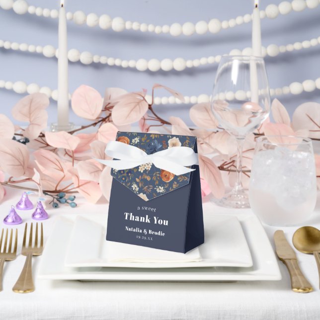 Ballotins Mariage de Merci floral rustique (Mariage)