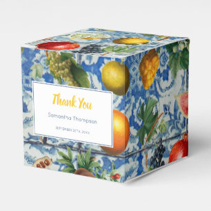 Ballotins Mariage de Mosaïque Bleue Fruit d'été méditerranée