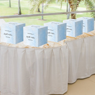 Ballotins Mariage de parties scintillant bleu clair