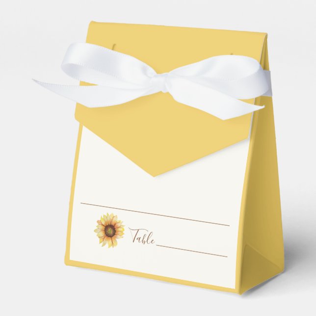 Ballotins Mariage de tournesol du pays (Verso)