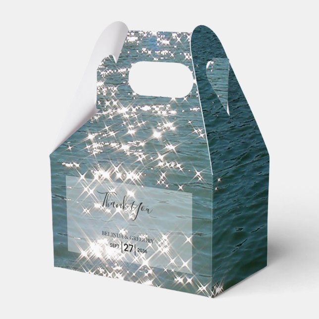 Ballotins Mariage d'eau de mer de plage (Verso)