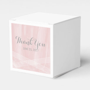 Ballotins Mariage déco aquarelle rose