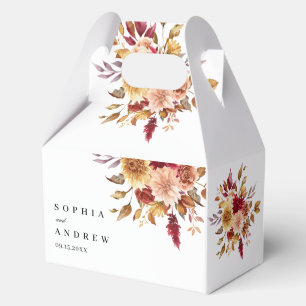 Ballotins Mariage des fleurs d'automne