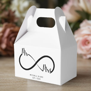 Ballotins Mariage du symbole M & Mme Infinity