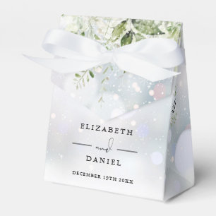 Ballotins Mariage Élégant Floral Végétal Hiver