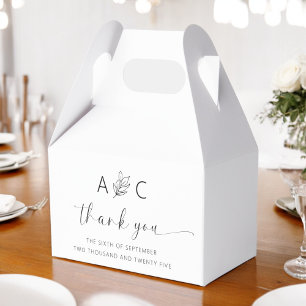 Ballotins Mariage élégant minimaliste moderne