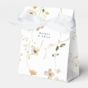 Ballotins Mariage Fleur sauvage Boho élégant du printemps