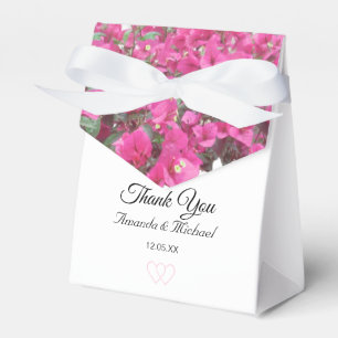 Ballotins Mariage fleurs tropicales