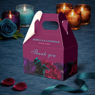 Ballotins Mariage floral aux tons de joaillerie