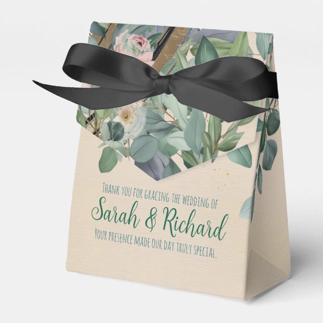 Ballotins Mariage floral Blush Sage (Verso)