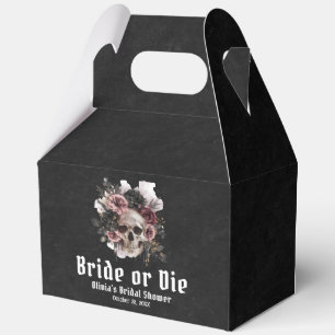 Ballotins Mariage Floral Crâne Halloween La Mariée ou Mourir