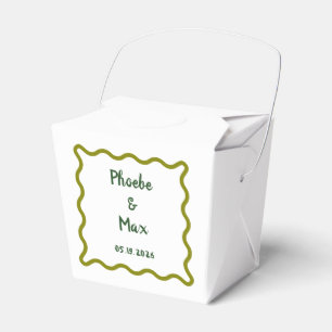 Ballotins Mariage frontalier gras blanc manuscrit