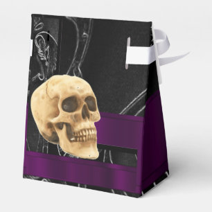 Ballotins Mariage gothique noir et violet