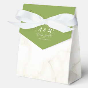 Ballotins Mariage Green Chic