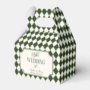 Ballotins Mariage Luxueux Ancien Argent Vert Olive Ivoire Vi
