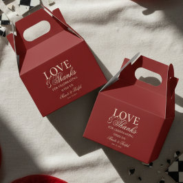 Ballotins Mariage Moderne Ancienne Fortune Gras Rouge Amour 