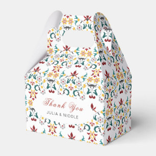 Ballotins Mariage Motif classique complexe de géométrie vint