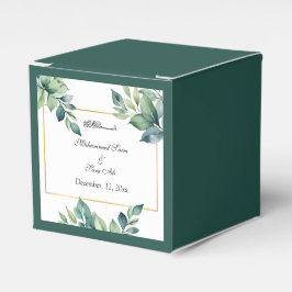 Ballotins Mariage musulman Feuille d'Eucalyptus moderne