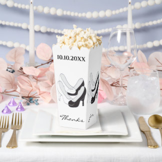 Ballotins Mariage Noir n Blanc Chaussures Doublure Ballotin