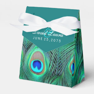Ballotins Mariage Paon Bleu Turquoise