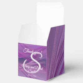 Ballotins Mariage Purple Streaks