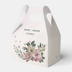 Ballotins mariage romantique rose et champagne